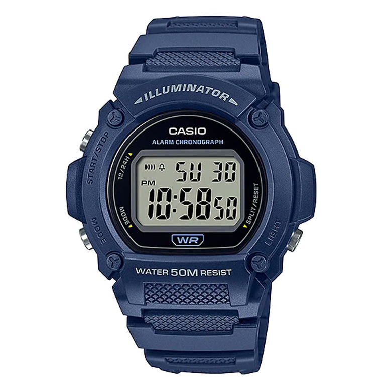 ĐỒNG HỒ NAM CASIO W-219H-2AVDF CHÍNH HÃNG